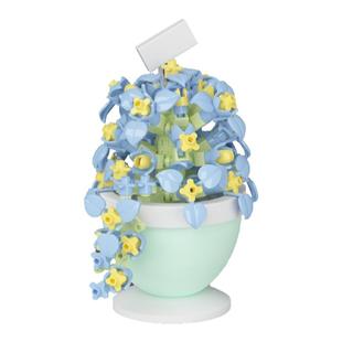 玫瑰花积木永生花束拼装女孩系列向日葵盆栽鲜花情人节礼物送女生