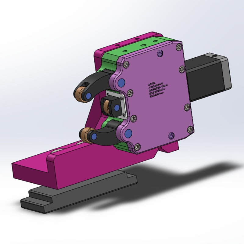 技森牌JSJ120车床用高精度液压中心架PCB 钢板材质凸轮轴夹持设备