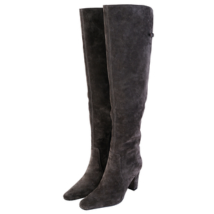 IORE理想矿石原创 两穿复古时髦低调气质显腿长腿瘦高跟过膝长靴