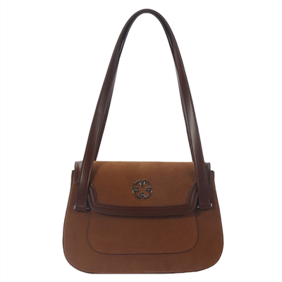 百搭绒面腋下包NOCEL单肩包