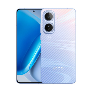 适用iQOONeo11磨砂贴纸iqoo neo11碳纤维背膜V2520A后盖防刮抗指纹保护软膜爱酷neo11pro半透明手机贴膜防摔