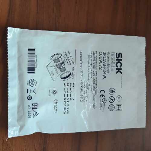 询价-SICK西克GRL18S-P2436光电传感器，马来