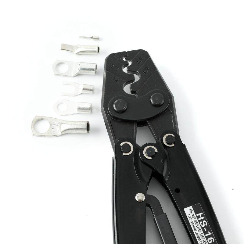 华胜工具HS-16  棘轮式端子钳 压接钳 万能压线钳 1.5-16平方
