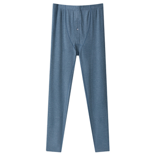 三枪保暖裤男冬加厚拉绒弹力华绒羊绒蚕丝秋裤内搭忖裤男款打底裤