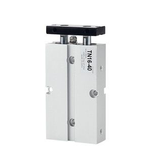 TN10气缸双轴双杆小型气动TN16X20X25X32-40-50-60-70-80-90-100S