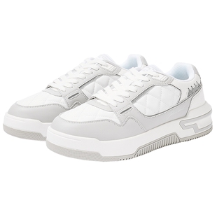 【商场同款】太平鸟男装 男士潮流小白鞋时尚舒适休闲鞋B1ZDF4469