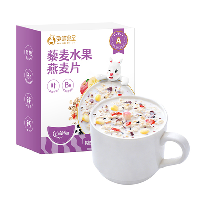 孕味食足孕妇早餐燕麦片钙