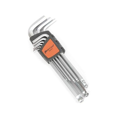 内六角扳手套装 加长 公制 钢盾工具 S050001 S2合金钢 9件套