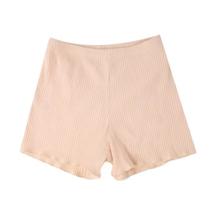 安全裤防走光女夏纯棉薄款大码胖mm内外穿宽松保险不卷边打底短裤