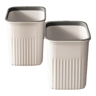 网红垃圾桶家用大容量客厅卧室厨房卫生间厕所现代简约纸篓带压圈