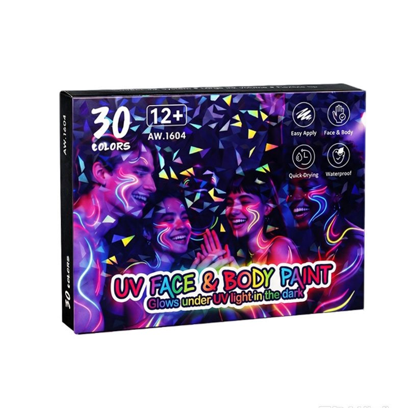 UV夜光笔发光荧光笔儿童夜晚会发光的笔彩色演唱会涂鸦笔无毒专用
