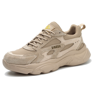 劳保鞋男士款防砸防刺穿钢头钢板工作耐磨轻便工地男鞋棉防臭冬季