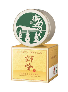 狮峰牌雨前浓香龙井茶品鉴小罐装