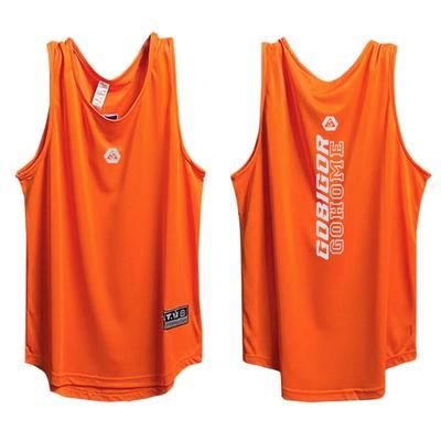 美式篮球背心男运动速干吸汗健身训练宽松科比无袖圆领上衣跑步服