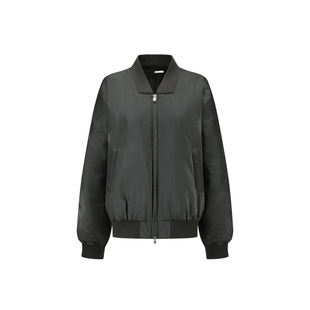 DEEPMOSS 设计师品牌25秋冬新品尼龙水泽廓形羽绒短外套SOLSOL