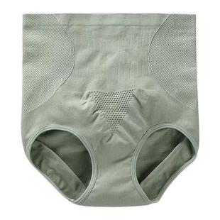 4条装 内裤女高腰收腹抗菌石墨烯纯棉裆提臀大码产后束腰透气塑形