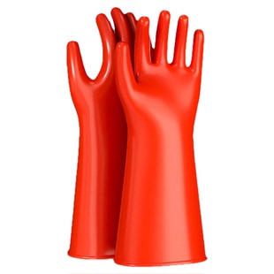 绝缘手套10kv高压12kv电工专用防电380v35kv带电作业橡胶防静电房