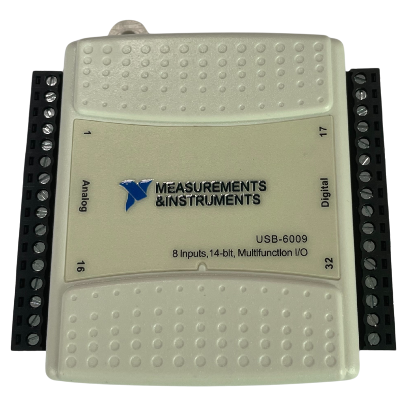 全新USB-6009/6008数据采集卡779026-01 多功能I/O设备配数据线