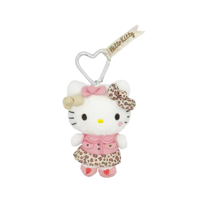 正品三丽鸥hellokitty黑皮豹纹