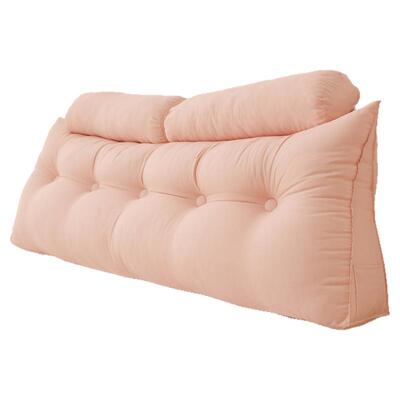 三角床头软包靠垫2025年新款床上靠枕可拆洗榻榻米靠背护腰软垫