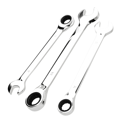 固万基棘轮双用梅花扳手