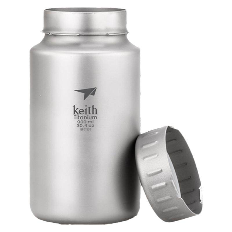 keith铠斯壶运动轻质钛水杯水壶