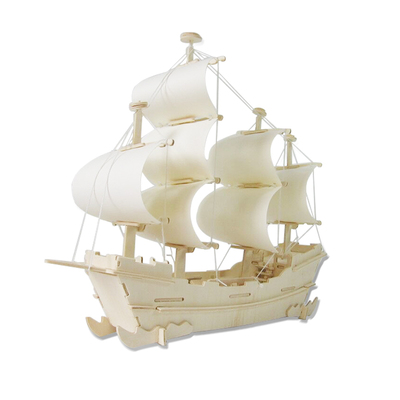 立体拼图模型战舰仿真益智玩具