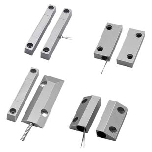 MC52门磁开关铁门报警器有线门窗磁防盗器探测器常开闭型门传感器