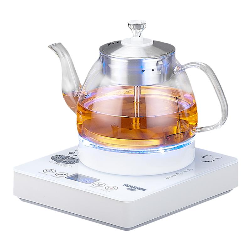全自动底部上水电热烧水壶泡茶专用茶台保温一体玻璃茶壶开水壶