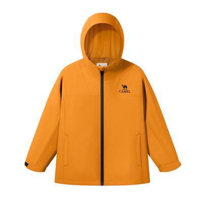 骆驼儿童冲锋衣防水防风男童外套
