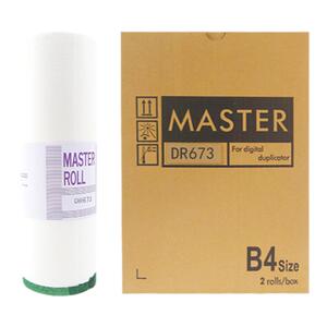 鑫天印适用得宝DR673版纸DP2050 3100 3300 3350速印机蜡纸31 33 s f e一体机版纸MASTER ROLL版纸数码印刷机
