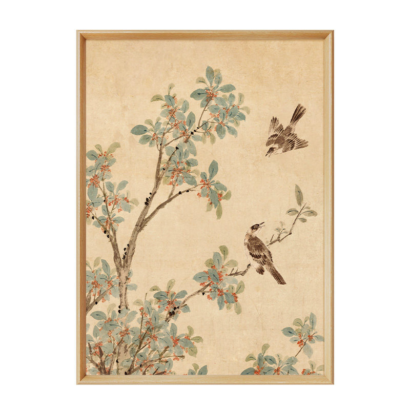 【宋氏美学】花鸟图客厅装饰画