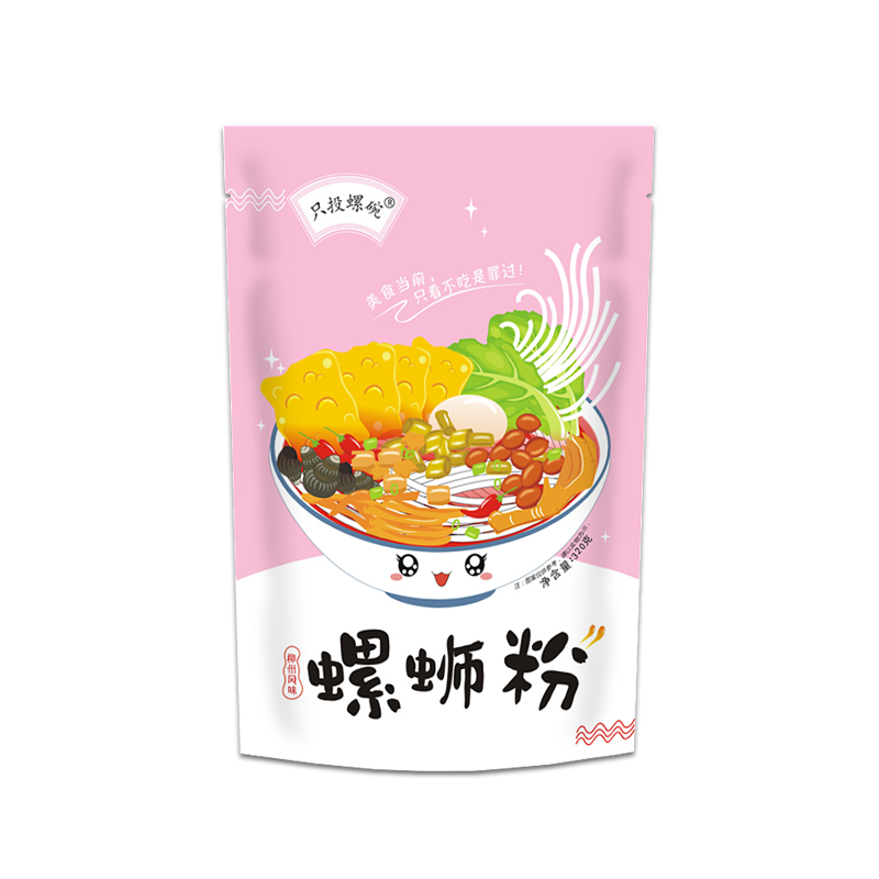 只投螺碗螺蛳粉320g*5包装正宗柳州螺丝粉包邮广西特产螺狮粉整箱