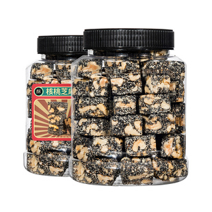 年货黑芝麻核桃仁酥孕妇健康营养老式零食糕点心美食小吃休闲食品