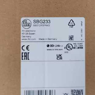 议价IFM SBG232 SBG233 SBG332 SBN257 全新原装正品易福门