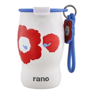 rano乐序乐乐花系列合集女双层纯钛保温水杯曼特宁咖啡杯礼盒礼物