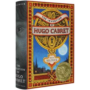 造梦的雨果 英文原版小说 The Invention of Hugo Cabret 魔幻故事 凯迪克奖 进口英语书籍 布莱恩·塞兹尼克 Brian Selznick