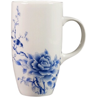 500毫升大容量陶瓷洗漱杯 大号漱口杯 创意刷牙杯子家用牙刷杯子