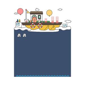 双层磁性帆船彩色可定制涂鸦墙膜