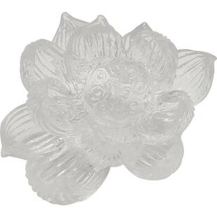 莲花香插香座琉璃香炉家用插香底座檀香盘托创意线香点香器高级感