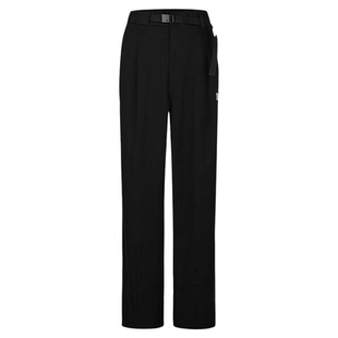 TheNorthFace北面棉质宽松休闲长裤女秋冬户外运动透气阔腿裤8DWU