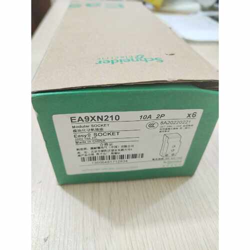 〔议价-可维修〕EA9XN210 10A 二孔插座 施耐德品牌 5个全新 工业
