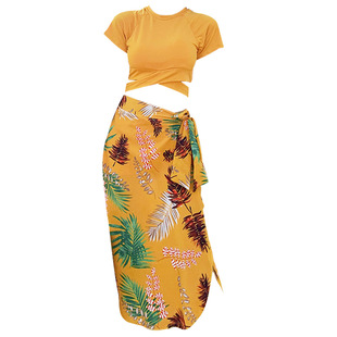 泳衣女夏保守中长款遮腿学生仙女范宽松长裙过膝全显瘦温泉套装