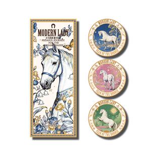 摩登红人马年护手霜礼盒保湿可可油防干裂玫瑰茉莉香茶香礼物150g