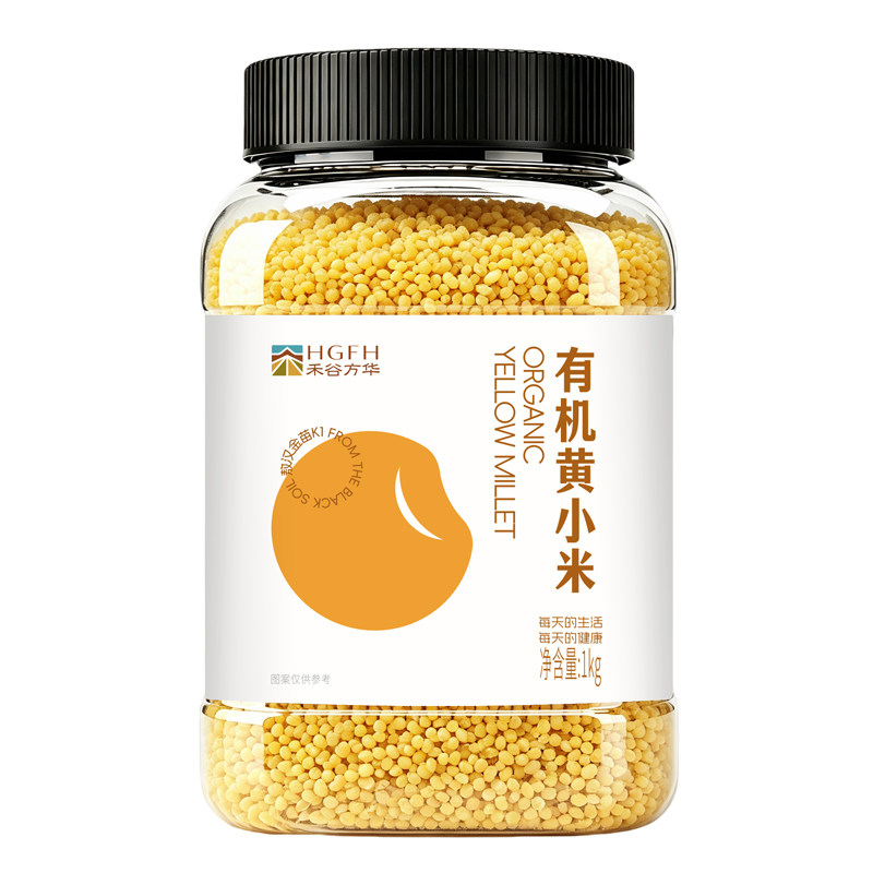 禾谷方华内蒙古赤峰敖汉有机黄小米金苗k1农家月子新米官方旗舰店