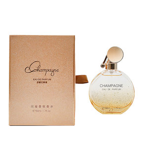 正品美顿闪耀琥珀银泉香槟淡雅香水钻石水感花香调奢华礼盒装三福