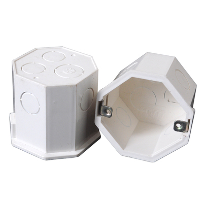 PVC线管暗盒八角线盒底灯头箱