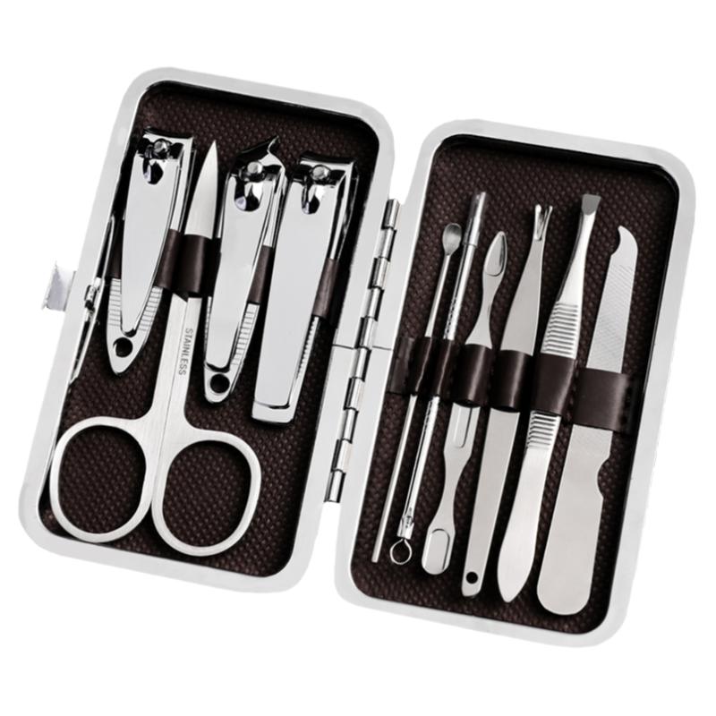 定制宣传礼品指甲刀套装可印文字LOGO修甲工具指甲钳套盒批发订做