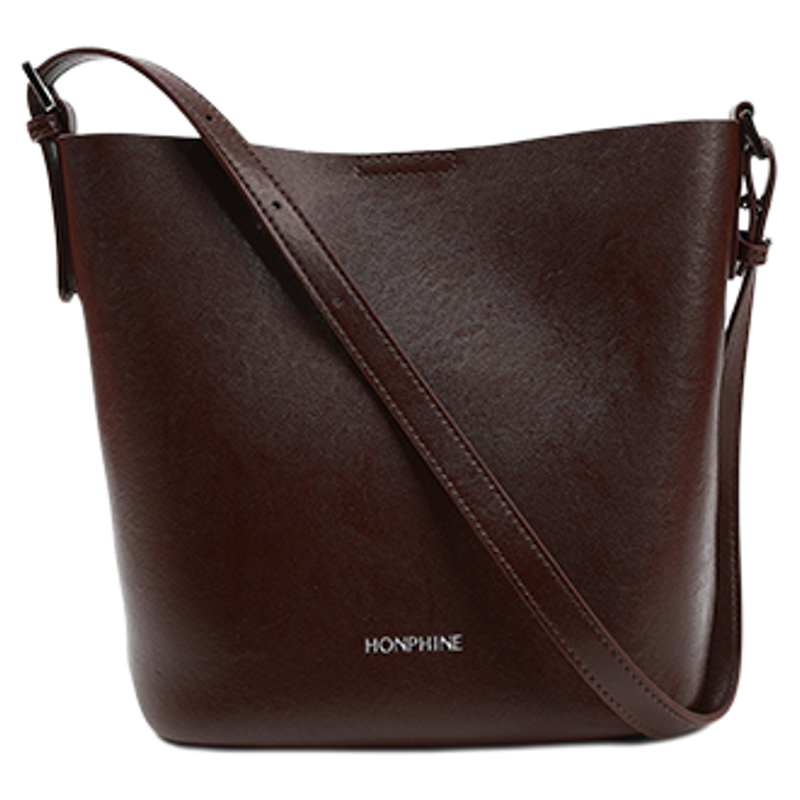 新款复古小众设计水桶包