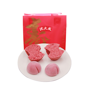 沈大成上海特产老字号寿桃寿糕祝寿礼盒寿面传统手工糕点心定胜糕